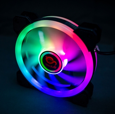 Talius TAL-FAN05IRISR ? Completa Tu Caja Cronos: Ventiladores Frontales Argb Con Los Múltiples Modos En Sus Diferentes Estados De Colores Estáticos Y Circulación Multicolor. Además De Un Estallido De Colores Iluminación Intensa Que Hará Juego Con El Aspecto Depurado Y Elegante De Otros Productos. ?? Ventilación: Excelente Rendimiento De Ventilación Que Te Ayudará Reducir La Temperatura Del Sistema. Tendremos El Flujo De Aire Perfecto Para Que Nuestra Caja Gaming Funcione A Las Mil Maravillas Y Así Poder Sacar El Máximo Rendimiento A Nuestros Componentes. ?? Modos: Ventilador Iris Spectrum Rgb De 120Mm La Tecnología Iris Spectrum Ofrece Hasta 360 Modos Distintos Con Efectos De Barrido Pulso Espiral Etc. Olvídate De Los Colores Apagados. Las Aspas De Color Blanco Traslucido Transmiten La Luz De La Triple Tira Led Por Toda La Superficie Del Ventilador