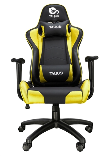 Talius TAL-GECKO-YLW ?? Sorprende A Adultos Y Niños. La Combinación Definitiva De Diseño Prestaciones Y Precio. Equilibrio Calidad-Precio Para Largas Tardes De Juego Yo Trabajo. Tiene Todo Lo Que Debe Tener Una Verdadera Silla Gaming: Ajuste En Altura Regulación De Respaldo Ergonómica Cojín Lumbar Y Cervical De Movimiento Fácil Y Cómodo Reposabrazos Confortables Y Materiales De Alta Calidad Fácil De Limpiar. ?? Diseño Deportivo. A Simple Vista Se Puede Observar Su Imagen Sport Y Con Acabados Acolchados Para Que Tengas La Posición Perfecta Para Sentarse Y Seguir Trabajando De Manera Eficiente Y Así Tener Un Día Productivo. Soporte Óptimo Del Antebrazo Aliviando La Presión En La Muñeca Y La Tensión Muscular. ? Funcionalidad. Fácil Ajuste De La Altura Del Asiento Para Un Soporte Ergonómico Óptimo Lo Que Se Reduce La Presión Sobre La Columna Vertebral. El Cojín Lumbar. Cervical Y Asiento Están Hechos De Espuma De Una Sola Pieza De Alta Densidad Lo Que Hace Que No Sea Fácil De Deformar Después De Un Uso Prolongado. El Respaldo Se Puede Inclinar En Varios Ángulos Hasta Un Máximo De 180º. ?? Estructura: Base De Alta Calidad Diseñada Para Soportar Una Carga Máxima De 120 Kg. Pistón De Gas De Clase 4 Fácil Ajuste De La Altura Del Asiento Para Un Soporte Ergonómico Óptimo. ?? Ensamblaje. Proporcionamos Instrucciones De Instalación Detalladas Con Todo Lo Que Necesario Para Su Montaje Fácil Y En El Menor Tiempo Posible.