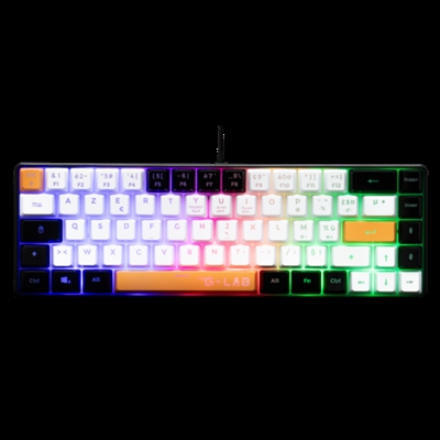 The-G-Lab KEYZ-HYDRO BKWO/SP Teclado gaming semimecánico con cable en formato 60%Descubre el Keyz Hydrogen, el teclado gaming semimecánico que lleva tu experiencia de juego al siguiente nivel. Con su diseño tricolor exclusivo, aportará un toque de estilo y alegría a tu configuración. Gracias a su tamaño compacto, podrás moverte con total libertad y optimizar el espacio en tu estación de juego.¡Ya no tendrás que sacrificar rendimiento por espacio!El Keyz Hydrogen está diseñado para los gamers que buscan lo mejor en cada partida. No te conformes con menos, elige el rendimiento superior.19 Teclas antighostingTeclado para juegos ultrarresistenteDurabilidad de 50 millones de impactos por pulsación de teclaFunción de bloqueo de Windows