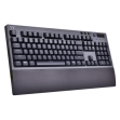 Thermaltake GKB-WOW-RDSNSP-01 Thermaltake W1 Wireless. Estilo de teclado: Derecho. Tecnología de conectividad: Inalámbrico y alámbrico, Interfaz del dispositivo: USB + RF Wireless + Bluetooth, Interruptor del teclado: Interruptor mecánico, Teclado, cantidad de teclas: 104. Descansa muñecas. Longitud de cable: 1,5 m. Concentrador USB, Uso recomendado: Juego. Color del producto: Negro