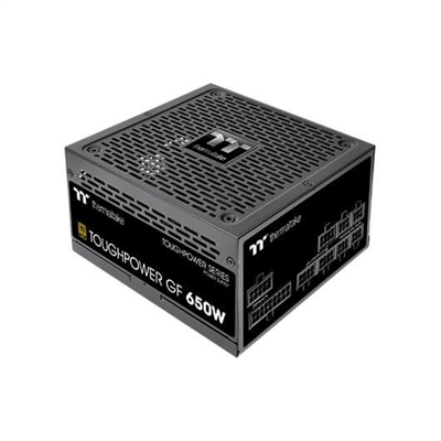 Thermaltake PS-TPD-0650FNFAGE-2 La serie totalmente modular Toughpower GF1 está disponible en modelos de 650W/850W y está diseñada para ofrecer una eficiencia de 80 PLUS Gold. La serie cuenta con un ventilador de cojinete hidráulico de 140 mm, condensadores japoneses y otros componentes de primera calidad para entregar una potencia continua y estable con una temperatura hasta 50 ° C, mientras que se garantiza un funcionamiento casi silencioso y un rendimiento confiable. Con una amplia garantía de 10 años, el Toughpower GF1 es capaz de satisfacer al mercado, donde los entusiastas de las PC están buscando una fuente de alimentación de primera calidad con las últimas funciones.Zero Cable PlatformFarewell to messy cables! We have connected the back panel and the PCB with a copper plate for better heat dissipation and impressive output power quality.