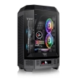 Caja Thermaltake The Tower T300  Atx 2Xusb 3.0 Sin Fuente Negro