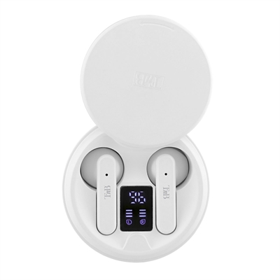 Tnb EBSHINYWH2 Shiny 2 - Tws Auriculares Bluetooth Earphones With Charging Boxclean And Ergonomic Design - Small Size - Lightweight And Ultra Comfortable - Bluetooth 5.1 - With True Wireless Technology No More Cables - Charging Box To Easily Store Transport And Charge Your Headphones - Colored Box - The Boxs Back-Up Battery Allows You To Extend The Battery Life Of The Earphones - Battery Indicatorpower Supply: Built-In 25 Mah Lithium-Polymer Battery - Autonomy: 20 Hours - Range: 10 Meters - Connectivity: Bluetooth 5.1 - Magnet Diameter: 10 Mm - Chareg: Usb-C In 1H - Frequency Range: 20 - 20000 Hz - Impedance : 32 Ohm - Integrated Universal Microphone - Sensitivity: 95 Db - Type: Semi In-Ear - Color. White