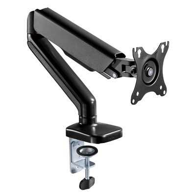 Tnb MHFLEX Ergo Line - Single Monitor Articulated Arm And Gas Spring Adjustmentmaterial : Steel - For Screen Size Between 17 And 32 - Support Screen Until 9Kgs - Fold Angle Of The Arm : +/-90° - Inclinaison Angle : +/-45° - Rotation Screen +/-180° - Clamping Screw Ultra Simple For Offices Thickness Between 10 And 85Mm - Cable Management Clips - Vesa 75X75 100X100 - Col. Black.