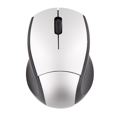 Tnb MM240GR Miny - Compact Wireless Mousecompact Size And Ergonomic Shape For Excellent User Comfort - Ultra Mini 2.4 Ghz Usb Receiver - 2 Buttons + Clickable Scroll - 1000 Dpi Definition - On / Off Button To Save Battery - Automatic Connection - Pc / Mac / Linux Compatible - 1 R3 Aaa Battery Included - Color. Grey