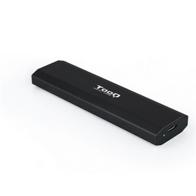 Tooq TQE-2223B Caja Externa para SSD M.2 NGFF/NVMe SHURA, Negro