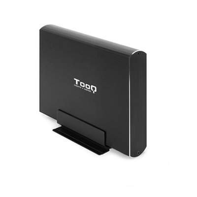 Tooq TQE-3531B Caja externa de aluminio para discos duros de 3.5'' SATA I, II y III de fácil instalaciónCon conexión a través del puerto USB 3.1 Gen 1 tiene una velocidad de transferencia de hasta 5.0Gbps. Incluye un LED indicador del estado de conexión y acceso a tu disco duroFabricada en aluminio para una óptima disipación del calorMEDIOS DE ALMACENAJETamaño de la unidad de almacenamiento: 3.5''Interfaces de disco de almacenamiento soportados: SATA, Serial ATA II, Serial ATA IIINúmero de unidades de almacenamiento compatibles: 2Capacidad máxima de almacenaje: 8 TBPUERTOS E INTERFACESConexión USB: SiVersión USB: 3.2 Gen 1 (3.1 Gen 1)Conector USB: USB Tipo BGénero del conector USB: HembraEnchufe de entrada de CC: SiDISEÑOTipo de producto: Caja de disco duro (HDD)Color del producto: NegroMaterial: AluminioIndicadores LED: SiInterruptor de encendido/apagado integrado: SiDESEMPEÑOVelocidad de transferencia de datos: 5 Gbit/sSistemas de archivos soportados: FAT32,HFS+,NTFS,ext4apoyo UASP: SiConectar y usar (Plug and Play): SiCONTROL DE ENERGÍAAlimentación: CCVoltaje de entrada de adaptador AC: 100 - 240 VVoltaje de salida de adaptador AC: 12 VCorriente de salida de adaptador AC: 2 AREQUISITOS DEL SISTEMASistema operativo Windows soportado: SiSistema operativo Linux soportado: SiSistema operativo MAC soportado: SiPESO Y DIMENSIONESAncho: 31 mmProfundidad: 181 mmAltura: 122 mmCONTENIDO DEL EMBALAJETipo de embalaje: Caja de regaloAdaptador AC incluido: SiCables incluidos: USBTornillos incluídos: SiManual de usuario: Si