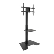Soporte De Suelo Rotatorio/Ajustable Tooq Fs2284m-B Para Tv De 37-70/ Hasta 70Kg