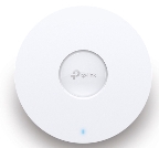 Tp-Link EAP653 UR TP-Link Omada EAP653 UR. 2,4 GHz, 5 GHz, Rango máximo de transferencia de datos: 2976 Mbit/s. Algoritmos de seguridad soportados: HTTPS, SNMP, SNMPv2, SNMPv3, SSH, WPA, WPA2, WPA3. Ethernet LAN, velocidad de transferencia de datos: 10,100,1000 Mbit/s. Energía sobre Ethernet (PoE). Color del producto: Blanco