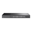 Tp-Link SG2428LP TP-Link Omada OC400. Color del producto: Gris. Memoria interna: 8 MB, Tipo de memoria interna: DDR4, SDD, capacidad: 32 GB. Ethernet LAN, velocidad de transferencia de datos: 1000,10000 Mbit/s. Plataforma de gestión: Omada App, Gestión de rendimiento: Up to 1,000 Omada access points, 200 Omada switches, and 100 Omada routers* Up to 30,000 clients. Voltaje de entrada: 100 - 240 V, Frecuencia de entrada: 50/60 Hz