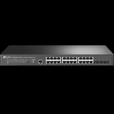 Tp-Link TL-SG3428XPP-M2 Jetstream™ 24-Port 2.5Gbase-T And 4-Port 10Ge Sfp+ L2+ Managed Switch With 16-Port Poe+ & 8-Port Poe++. Port: 24× 2.5G Rj45 Ports (8× 2.5G Poe++ Ports & 16× 2.5G Poe+ Ports) 4× 10G Sfp+ Slots Rj45/Micro-Usb Console Port. Spec: 802.3Bt/At/Af 500 W Poe Power 1U 19-Inch Rack-Mountable Steel Case. Feature: Integration With Omada Sdn Controller Static Routing Oam Ddm 802.1Q Vlan Qinq Stp/Rstp/Mstp Igmp Snooping 802.1P/Dscp Qos Acl 802.1X Radius/Tacacs+ Authentication Lacp Cli Snmp Dual Image/Configuration Ipv6