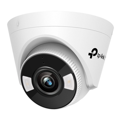 Tp-Link VIGI C450(2.8MM) TP-Link VIGI C450. Tipo: Cámara de seguridad IP, Colocación soportada: Interior, Tecnología de conectividad: Alámbrico. Tipo de montaje: Techo, Color del producto: Negro, Blanco, Factor de forma: Almohadilla. Iluminación mínima: 0,005 lx, Ángulo de campo de visión (FOV): 128°, Ángulo de visión de la lente, horizontal: 109°. Tipo de sensor: CMOS, Tamaño del sensor óptico: 25,4 / 2,7 mm (1 / 2.7). Distancia de detección: 64 m, Distancia de observación: 27 m, Distancia de reconocimiento: 13 m