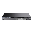 Omada 24-Port Gigabit Stackable L3 Managed Switch With 4 10Ge Sfp+ Slots