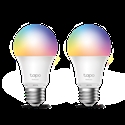 Tp-Link TAPO L530E(2-PACK) - Tapo L530E(2-pack). Tipo: Bombilla inteligente, Color del producto: Metálico, Blanco, Inte