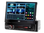 Trevi 0638000 Trevi MDV 6380 DAB. Color del producto: Negro, Tamaño DIN: 1 DIN, Potencia de salida: 200 W. Formatos de audio soportados: MP3, Formatos de vídeo compatibles: MPEG4. Tipo de visualizador: TFT, Diagonal de la pantalla: 17,8 cm (7). Funciones Bluetooth: Llamada manos libres, Conector USB: USB tipo A, Posición de los puertos USB: Frente. Bandas de radio soportadas: DAB, DAB+, FM, Banda FM: 87,5 - 108 MHz, Banda AM: 522 - 1620 kHz