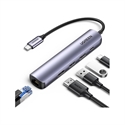 Ugreen UG15596 - HUB UGREEN 5EN1 USBC TO HDMI+3*USB 3.0 A+PD HUB 5-in-1 USB C HUB