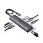Ugreen UG45000 - HUB UGREEN 6EN1 USB-C A HDMI+2XUSB-A+USB-C+RJ45+PD 4K60HZ USB 3.2 PD 100W GIGABIT RJ45