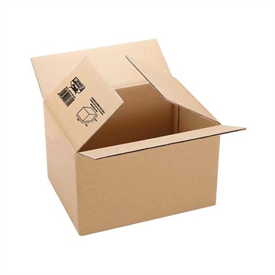 Varios 119698 Caja De Embalaje Fabricada En Carton Corrugado Con Canal Doble De 5 + 3 Mm. Ligera Y Resistente. Medidas: 600 X 400 X 290 Mm.