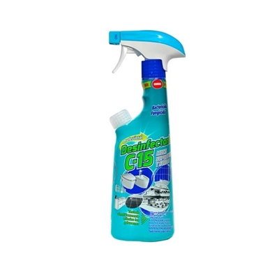 Varios 960792 Desinfectante Limpiador Multisuperficies Y Suelos Con Funcion Bactericida Y Fungicida. Gracias A Su Metodo Patentado Ecofoamsystem Se Pueden Obtener 20 Botellas De Desinfectante Siendo 50% Mas Barato Que El Producto Estandar Del Mercado Y Reduciendo Hasta 20 Veces El Impacto Ambiental Y La Huella De Carbono. Pulverizador Rellenable De 425 Ml.