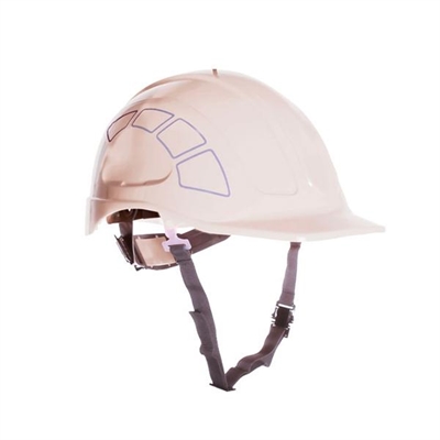 Varios VTR-AB-09C Casco De Proteccion Fabricado En Abs Color Blanco De Dise?O Moderno Y Con Especial Nervado Para Una Mayor Resistencia. Con 6 Puntos De Sujecion Y Ranuras Laterales Para La Insercion De Equipos Adicionales Como Auriculares.