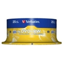 Verbatim 43489 - Dvd Rw 4X Advanced Serl 4 7Gb Spindle 25 Uds - Tipología: Dvd+Rw; Capacidad: 4,70 Gb; Paqu
