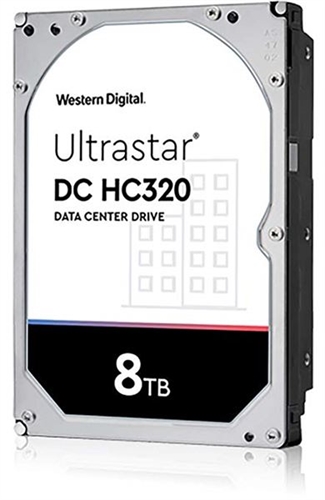 Western-Digital 0B36404 WD Ultrastar DC HC320 HUS728T8TALE6L4 - Disco duro - 8TB - interno - 3.5 - SATA 6Gb/s - 7200rpm - búfer: 256MB