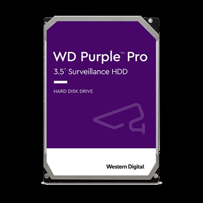 Western-Digital WD101PURP Western Digital Purple Pro. Tamaño del HDD: 3.5, Capacidad del HDD: 10 TB, Velocidad de rotación del HDD: 7200 RPM