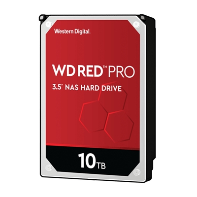 Western-Digital WD102KFBX Western Digital Red Pro. Tamaño del HDD: 3.5, Capacidad del HDD: 10000 GB, Velocidad de rotación del HDD: 7200 RPM