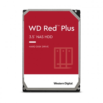 Western-Digital WD120EFBX Western Digital WD Red Plus. Tamaño del HDD: 3.5, Capacidad del HDD: 12 TB, Velocidad de rotación del HDD: 7200 RPM