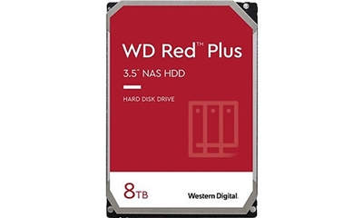 Western-Digital WD80EFZZ Western Digital Red Plus 3.5 8000 Gb Serial Ata Iii - Capacidad: 8000 Gb; Interfaz: Sata Iii; Tipología: Interno; Tamaño: 3,5 ''; Velocidad De Rotación: 5400 Rpm; Velocidad De Transmisión: 6000 Mbit/S; Buffer: 128 Mb