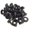 Wp WPN-AVA-SS50 - Este kit se compone de 50 tornillos, arandelas y tuercas enjauladas adecuadas para la inst