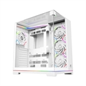 Xyz X-CS-TESSERACT-W - TORRE ATX XYZ TESSERACT A-RGB WHITE 4XVENT 120MM ARGB CPU MAX 165MM GPU MAX 400MM