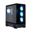 Caja Zalman P40 Ds Atx 4 Xvent 120Mm Argb 2Xusb 3.0 Negro S/N Fuente