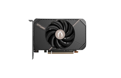 Zotac ZT-B50600G-10L Zotac GAMING GeForce RTX 5060 SOLO. Familia de procesadores de gráficos: NVIDIA, Procesador gráfico: GeForce RTX 5060. Capacidad memoria de adaptador gráfico: 8 GB, Tipo de memoria de adaptador gráfico: GDDR7, Ancho de datos: 128 bit. Máxima resolución: 7680 x 4320 Pixeles. Versión DirectX: 12 Ultimate, Versión OpenGL: 4.6. Tipo de interfaz: PCI Express x8 5.0. Tipo de enfriamiento: Activo, Número de ventiladores: 1 Ventilador(es)