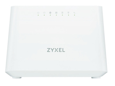 Zyxel DX3301-T0-EU01V1F Zyxel DX3301-T0. Banda Wi-Fi: Doble banda (2,4 GHz / 5 GHz), Estándar Wi-Fi: Wi-Fi 6 (802.11ax), Wi-Fi estándares: Wi-Fi 6 (802.11ax). Tipo de interfaz Ethernet LAN: Gigabit Ethernet, Ethernet LAN, velocidad de transferencia de datos: 1000 Mbit/s, Estándares de red: IEEE 802.1Q. Codecs de voz: G.711a,G.722,G.726,G.729. Tipo de producto: Router de sobremesa, Color del producto: Blanco, Indicadores LED: LAN, Poder, WAN, WLAN, WPS. Tipo de antena: Interno