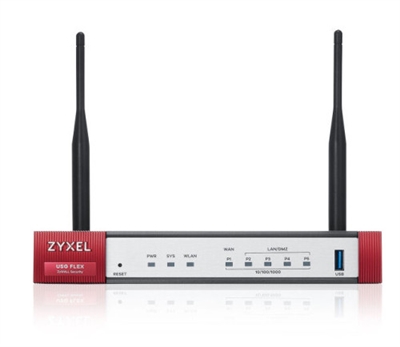 Zyxel USGFLEX50AX-EU0101F Zyxel USG FLEX 50AX. Salida de firewall: 350 Mbit/s, Rendimiento VPN: 90 Mbit/s. Disipación del calor: 40,92 BTU/h, Usuarios concurrentes: 15 usuario(s), Tiempo medio entre fallos: 655130 h. Wi-Fi estándares: 802.11a, 802.11b, 802.11g, Wi-Fi 4 (802.11n), Wi-Fi 5 (802.11ac), Wi-Fi 6 (802.11ax). Algoritmos de seguridad soportados: 3DES, 256-bit AES, DES, HTTPS, IPSec, MD5, SHA-1, SHA-2. Protocolos de gestión: SNMP v1, v2c, v3