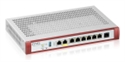 Zyxel USGFLEX100HP-EU0102F - USG FLEX100 H Series, 8 Puertos WAN/LAN: 7*1G + 1*1G( PoE+), 1*USB incluye un año licencia
